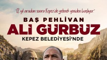 Yağlı Pehlivan Güreşlerinin efsane ismi Ali Gürbüz, Kepez Belediyesi’nde!
