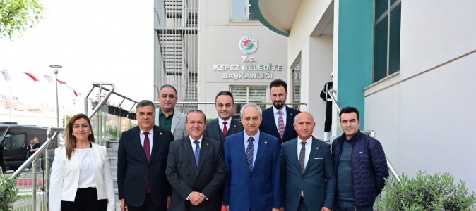 KKTC Başbakan yardımcısı Ataoğlu, Kepez Belediyesi’nde