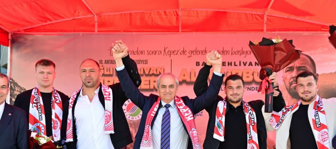 Kepez’de 12 yıl aradan sonra er meydanı kuruluyor: Kırkpınar’ın başpehlivanları dualı çayırda buluşuyor
