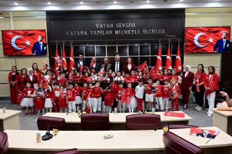 Kepez’de 23 Nisan’da söz çocuk meclisinde