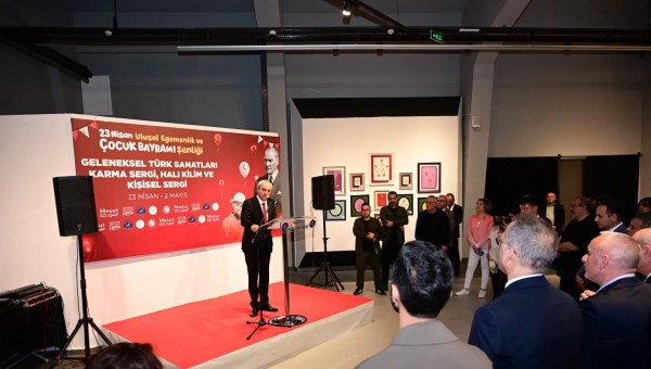 Dokumapark’ta 23 Nisan’da Geleneksel Türk Sanatları Karma Sergisi açıldı 