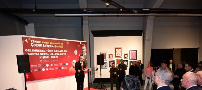 Dokumapark’ta 23 Nisan’da Geleneksel Türk Sanatları Karma Sergisi açıldı