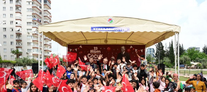 Kepez’den Ayderesi Parkı’nda Çocuk Şenliği