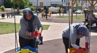 Kepez’de park ve oyun alanlarında hijyen seferberliği