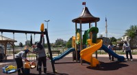Kepez’de park ve oyun alanlarında hijyen seferberliği
