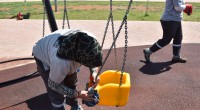 Kepez’de park ve oyun alanlarında hijyen seferberliği