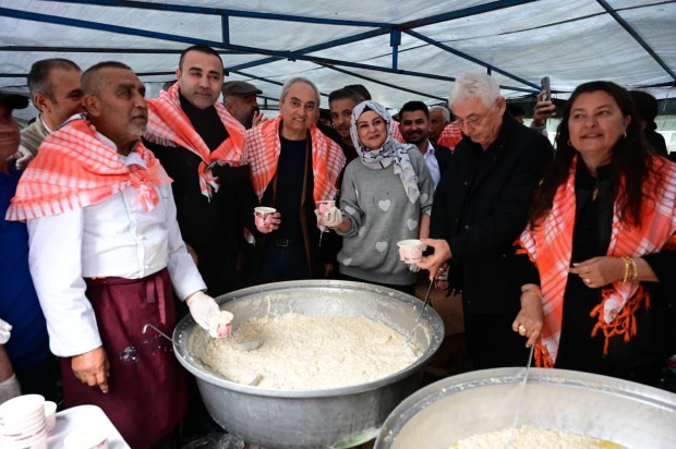 Kepez’de Yörük ateşiyle bahar şöleni