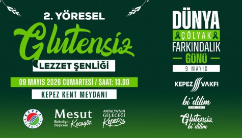Kepez’de glütensiz lezzet şenliği düzenleniyor