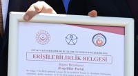 Engelsiz Kepez’e anlamlı belge