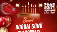 Kepez’de gençler için dev doğum günü heyecanı