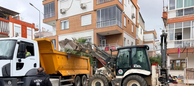 KEPEZ’DE ÇÖP EV OPERASYONU