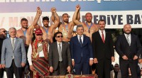 Kepez’in Pehlivanlarından Başkan Kocagöz’e Ziyaret