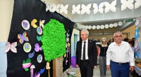 Kocagöz’den öğrencilerin geri dönüşüm sergisine tam destek