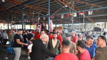 Kocagöz, kurban kesim yerlerini denetledi