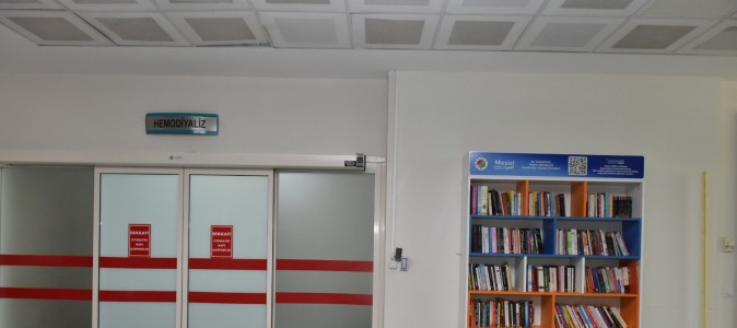Kepez Belediyesi’nden Kepez Devlet Hastanesi’ne E-Kitap hizmeti