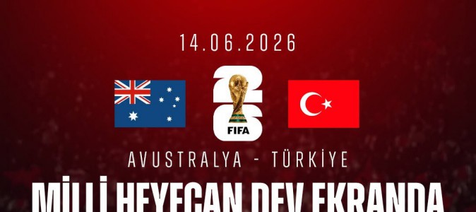 Kepez’de dünya kupası heyecanı Dokumapark’ta yaşanacak