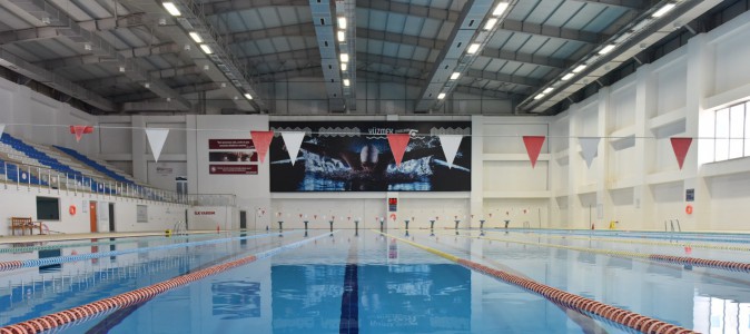 Kepez’in olimpik yüzme havuzunda hijyen ve sağlık önceliği