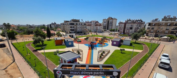 Kepez’e engel tanımayan proje: Mavi Dünya Parkı
