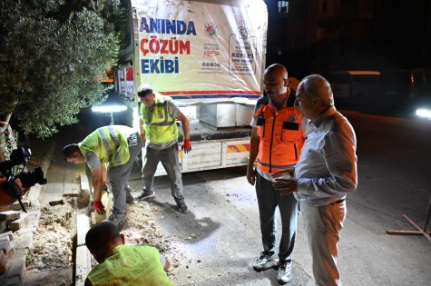 Vatandaş bildiriyor, Kepez anında çözüyor