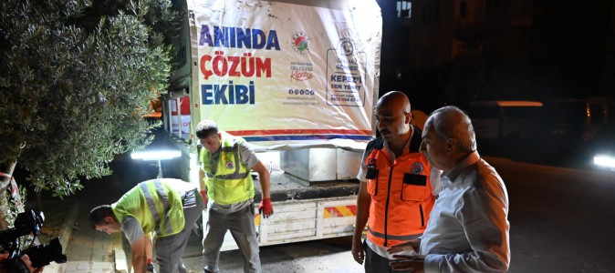  Vatandaş bildiriyor, Kepez anında çözüyor