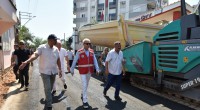 Kuzeyyaka’da 7 sokakta sıcak asfalt çalışması