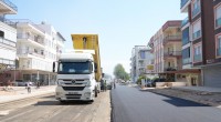 Kuzeyyaka’da 7 sokakta sıcak asfalt çalışması
