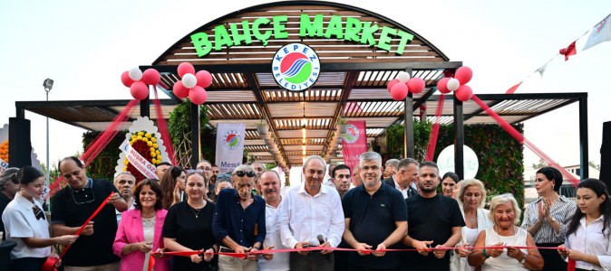 Kocagöz’ün 105 projesinden biri daha hayata geçti: Bahçe Market hizmette