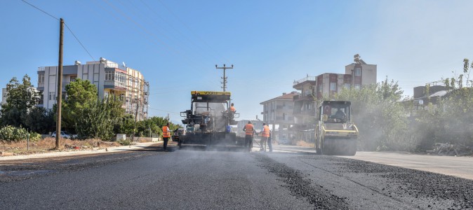Kepez’den Altıayak’a 2 bin metrekarelik yol atağı