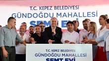 Kepez’e sosyal belediyecilik yatırımı: Gündoğdu Mahallesi Semt Evi’nin temeli atıldı