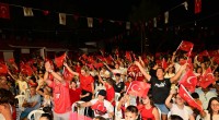 Dokumapark’ta Avrupa şampiyonluğu coşkusu