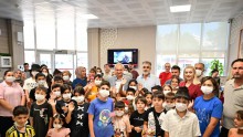 Kepez’den lösemi tedavisi gören çocuklara eğitim desteği 
