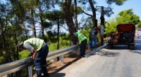 Kepez’de ulaşım güvenliği için yollara ‘Oto Korkuluk’