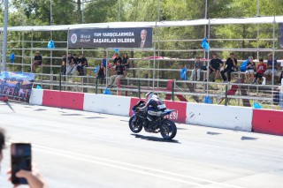 Kepez’de Moto Drag heyecanı start aldı