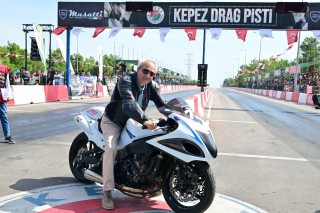 Başkan Kocagöz Moto Drag heyecanına ortak oldu