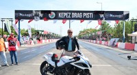 Başkan Kocagöz Moto Drag heyecanına ortak oldu