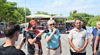 Başkan Kocagöz Moto Drag heyecanına ortak oldu