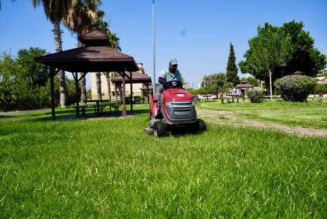 Kepez’in yeşil alanları titizlikle korunuyor