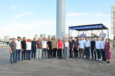 Kepez’in asfaltında öz kaynak dönemi: Emülsiyon Tesisi hizmete girdi