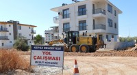 Demirel Mahallesi’nde yollar sathi asfalta hazırlanıyor