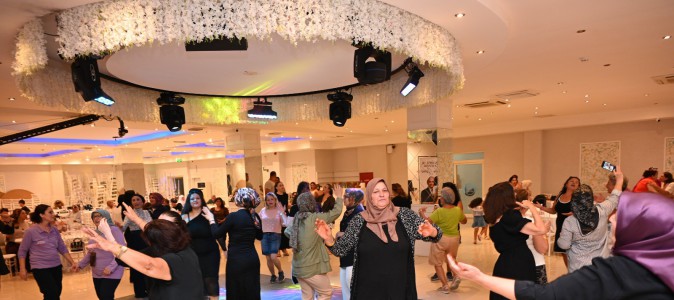 Kadınların buluşma noktası bu kez Göksu oldu