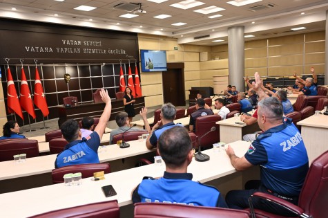 Kepez’in zabıtalarına Etkili İletişim Eğitimi