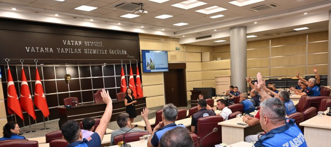 Kepez’in zabıtalarına Etkili İletişim Eğitimi