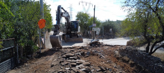 Duacı’da ulaşım konforunu artıracak yol çalışması