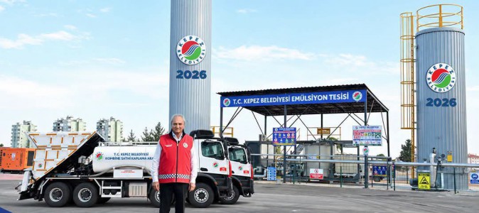 Kepez’in yollarında tasarruf dönemi: Emülsiyon Tesisi açılıyor