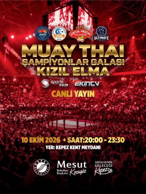 Muay Thai’nin şampiyonları Kepez’de ringe çıkıyor