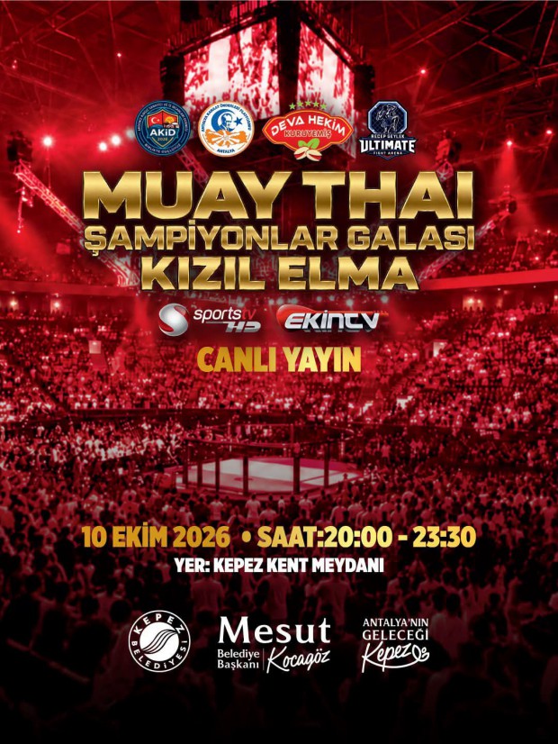 Muay Thai’nin şampiyonları Kepez’de ringe çıkıyor