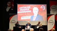 Kocagöz, Kepez’i ANTİAD’da anlattı; “Antalya’nın Geleceği Kepez” dedi
