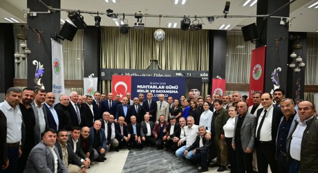 Kepez’in muhtarları Birlik ve Dayanışma sofrasında buluştu