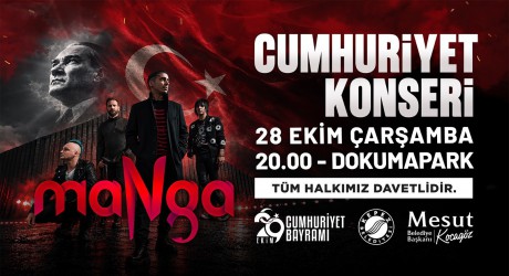 Kepez’de Cumhuriyet coşkusu maNga konseriyle zirveye çıkacak