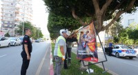 Kepez’de yol ve kaldırım işgallerine müdahale